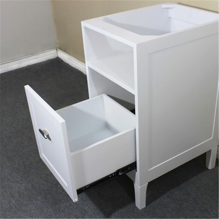 Comfortcorrect Bellaterra Home  CabinetWhite 16 in. CO198388